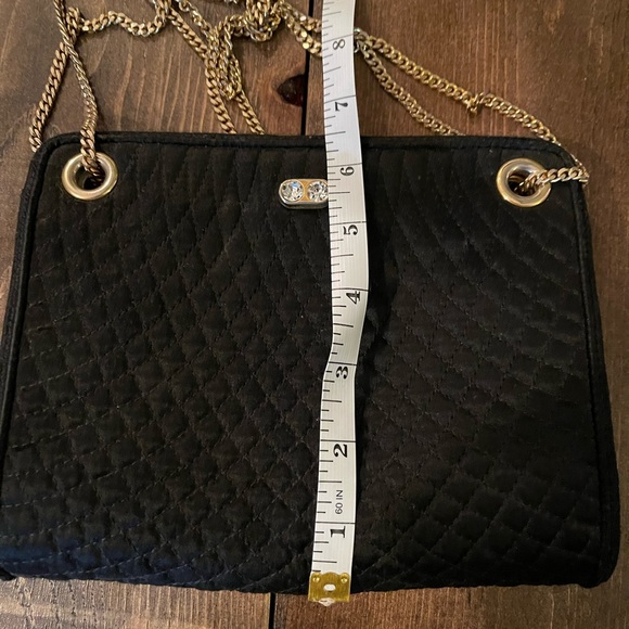 Vintage Bally clutch satin purse with gold chain - Picture 7 of 7